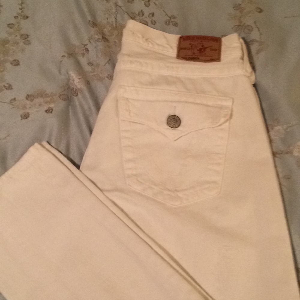 True Religion Cameron jeans in white